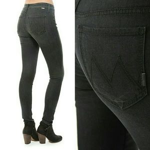 Mother high-waisted Looker skinny Dipping size 28